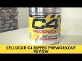 Cellucor C4 Ripped Preworkout Review