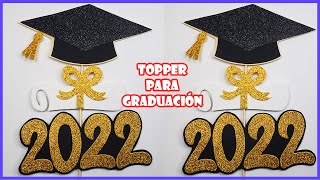 😊 Topper o pin para graduación 2022 en Foami 😊 Graduation Toppers -  thptnganamst.edu.vn