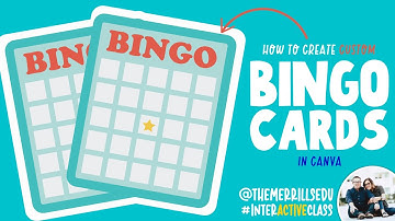 How to Create Custom Bingo Cards in Canva