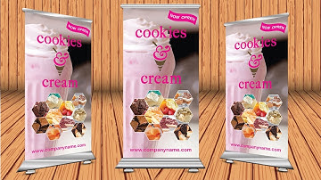 How To Design A Roll Up Banner In Adobe Illustrator CC