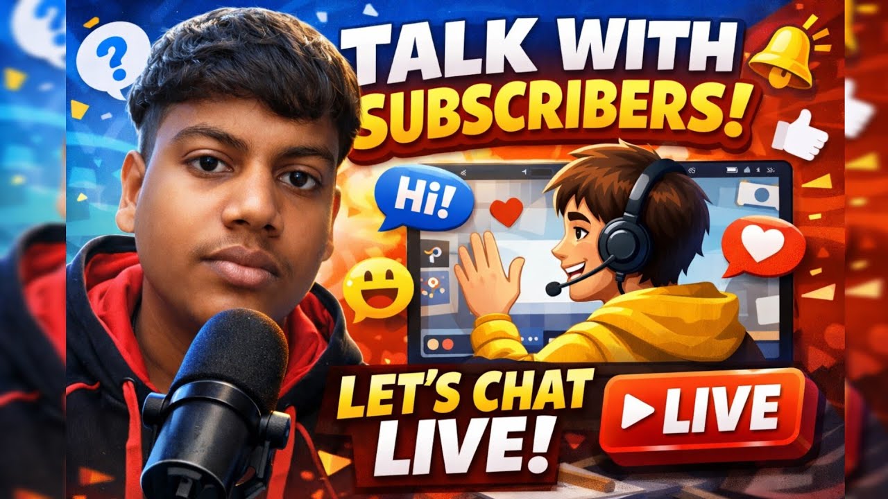 TALK WITH SUBSCRIBERS! || LET'S CHAT LIVE 🔴 - YouTube