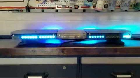 Chicago PD Code 3 LED X 2100 Light Bar