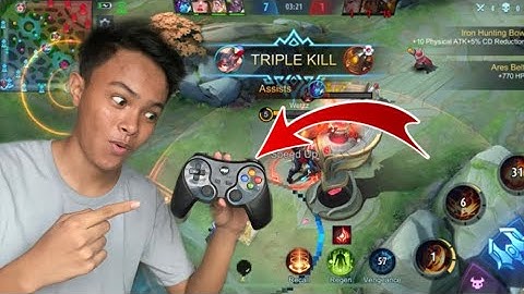 Playing Mobile Legends Using a Controller