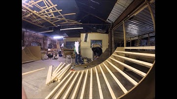 Building mini ramp session 2 & 3 time lapse