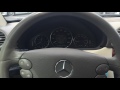 How to set the clock in a 2005-2009 Mercedes Benz CLK CLK350 or CLK500