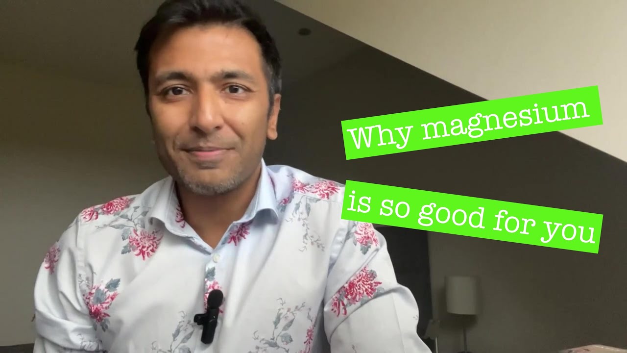 Why Magnesium is so good for you. Dr Sanjay Gupta explains about the