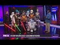 Celebrating Star Wars day with the Saber Guild