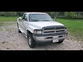 1996 Dodge Ram 2500HD 4x4 Club Cab Laramie SLT Pickup - Selling on BigIron Auctions - June 21, 2023