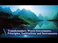 Transboundary water governance