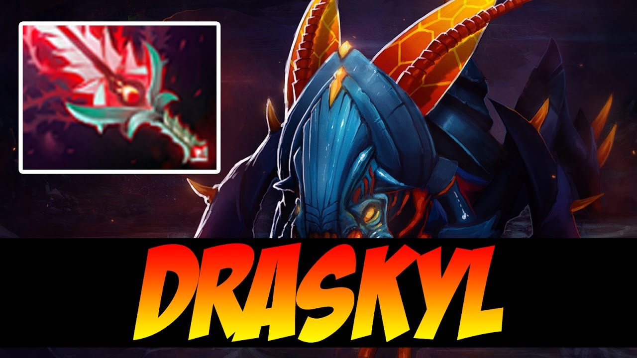 Draskyl Plays Weaver With Bloodthorn Dota 2 Youtube