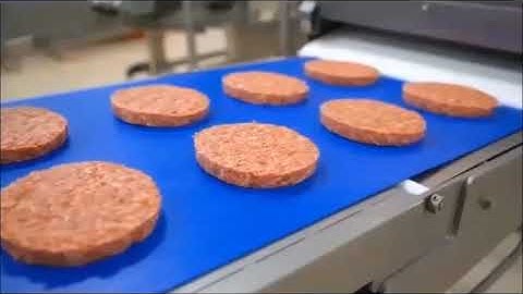 In-line Automation - Burger production