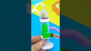 DIY Miniature Items for Dollhouse Barbie ~Mini Pump for Hello Kitty's Farm #shorts #satisfying #diy