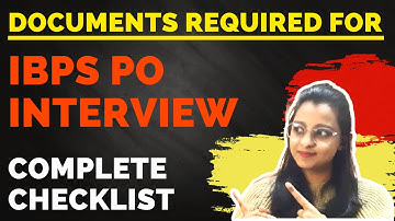 DOCUMENTS for IBPS PO Interview, MUST ATTEST THEM #ibpspointerview #ibpspo2022