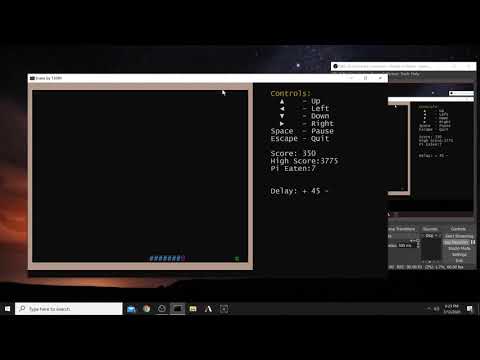 Batch Snake game