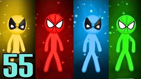 Stickman Party 1234 Player - Gameplay Walkthrough Part 55 - Tournament Mode (iOS, Android)