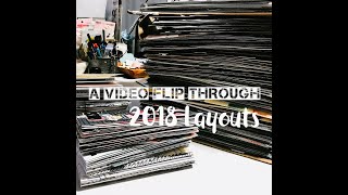Flip Through - 2018 Layouts