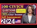 [Full Answers] 2024 Version USCIS Official 100 Civics Questions &amp; Answers Citizenship Interview 2024