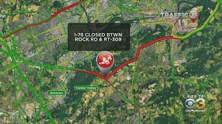 Fatal Accident Causes Portion Of I-78 To Close In Lehigh County: Police