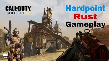Call of Duty Mobile - Hardpoint Rust Gameplay