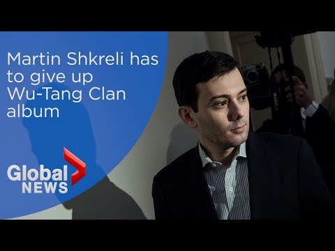 Videó: Martin Shkreli hét évig ítélték el! Szintén elrendelte, hogy 7,36 millió dollárt nyerjen az eszközökben, beleértve a híres $ 2M Wu-Tang albumát