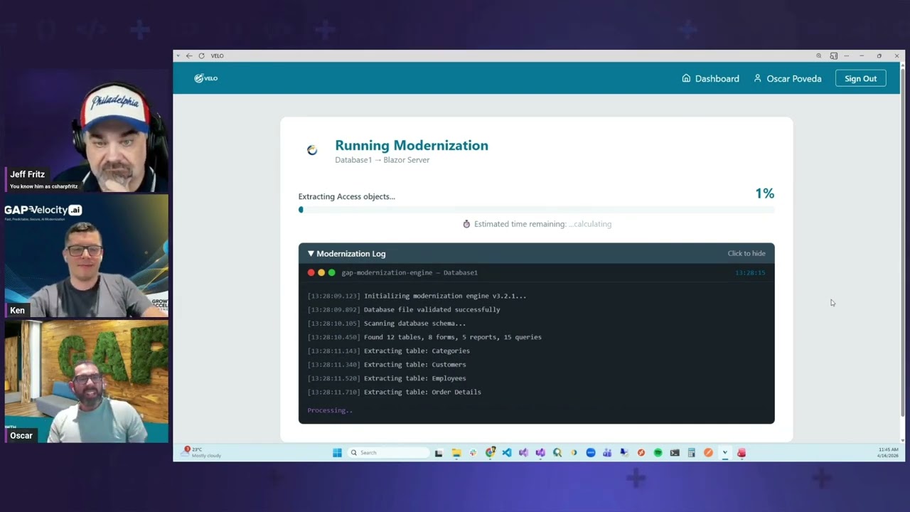 GAPVelocity AI Launch: Inside the VELO Demo | Agentic Legacy Application Modernization