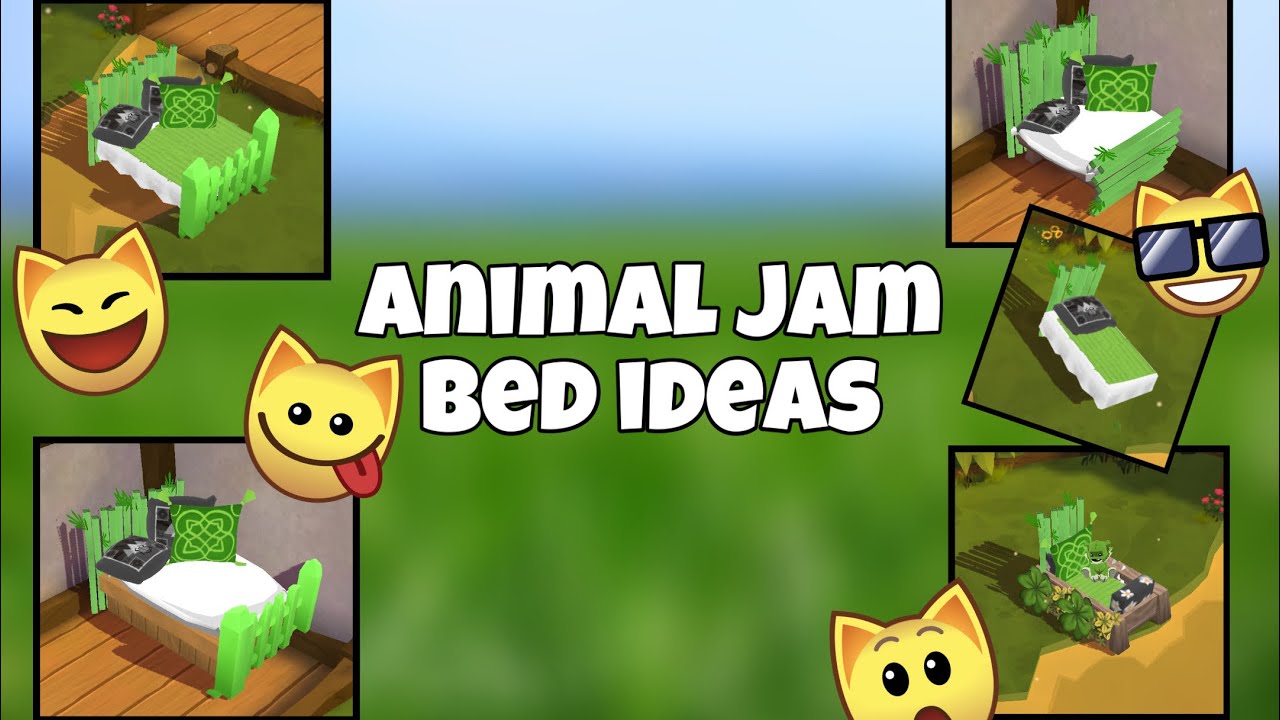 5 Animal Jam Bed Ideas that will make your den look amazing! // AJPW