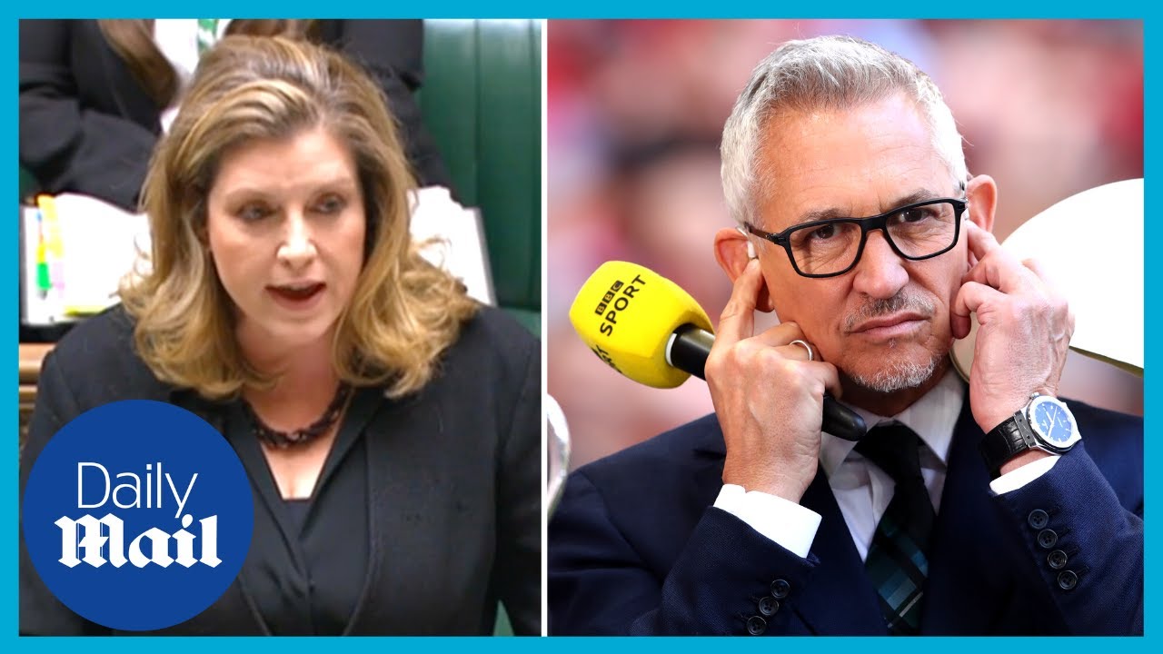 ‘Labour are borrowing from the Gary Lineker playbook’ claims Penny Mordaunt