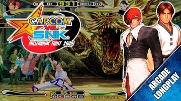 Capcom vs. SNK: Millennium Fight 2000 (Arcade) 【Longplay】