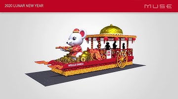 Wells Fargo Float Animation - 3DsMax, Vray, Substance Painter