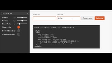 Styling Vaadin Elements (Polymer Web Components)