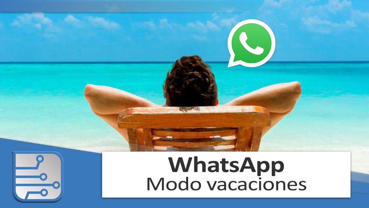 WhatsApp - Modo vacaciones para silenciar notificaciones -