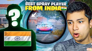 ROLEX REACTS to #1 SPRAY PLAYER FROM INDIA | PUBG MOBILE | BGMI