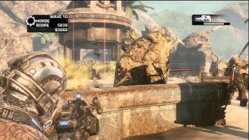 GOW3 - How to Kill the Lambent Zerker in Horde wave 10