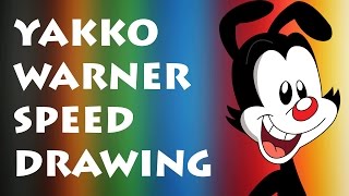 ANIMANIACS Yakko Vector Speed Drawing! by Matt Citrano 896 views 7 years ago 3 minutes, 32 seconds