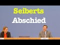 6. Dezember 2021 - Regierungspressekonferenz (Abschied von Steffen Seibert) | BPK