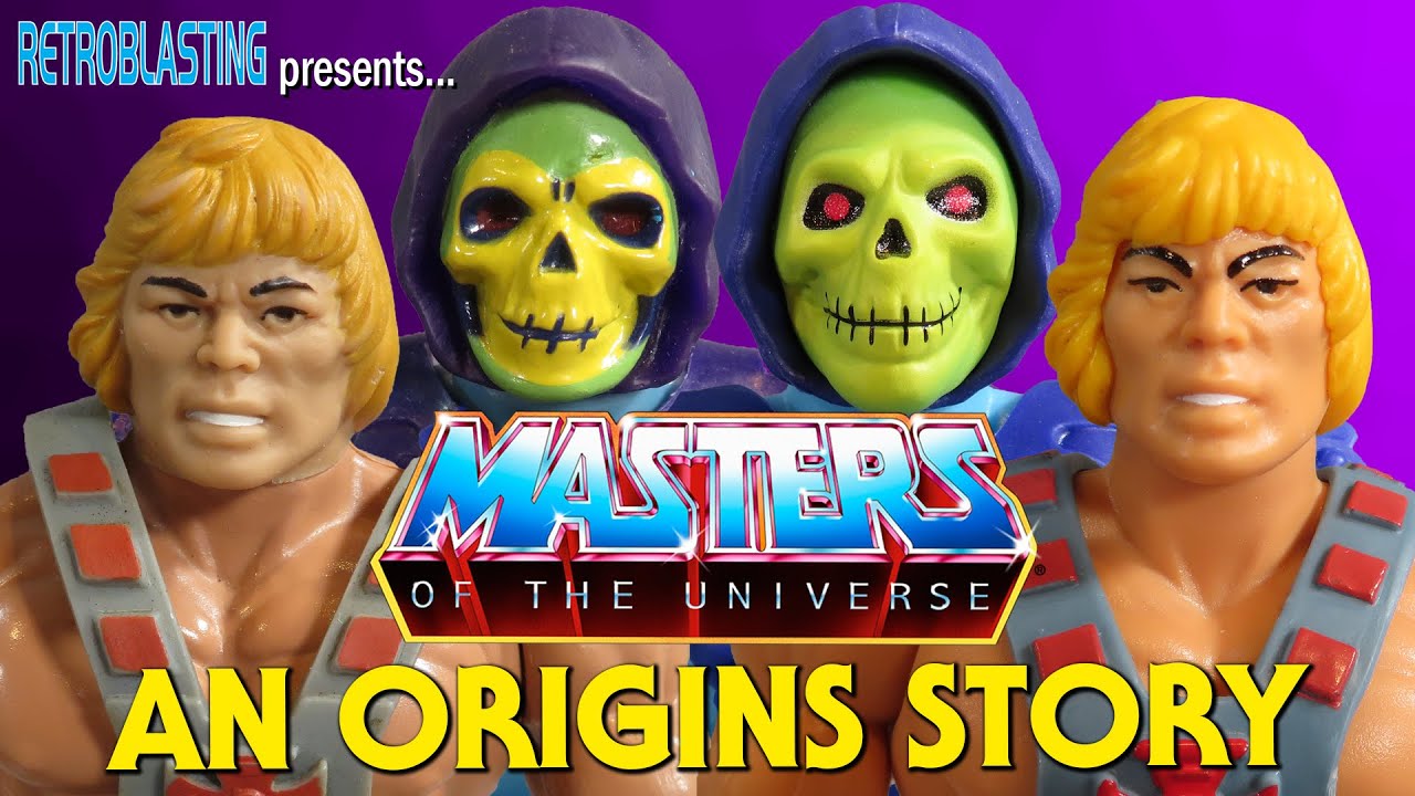 ⁣Masters of the Universe: An Origins Story - Mattel He-Man Action Figures