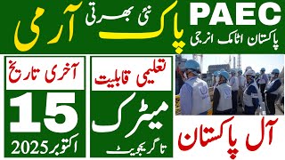 Pakistan Army Atomic Energy Commission Latest Jobs 2025 | Paec New Jobs | Technical Jobs Info 1.0
