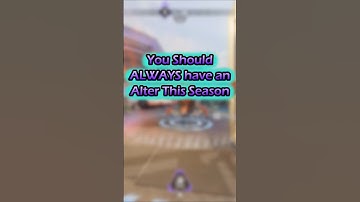 Why You should ALWAYS have an Alter #shorts #apex  #apexlegends