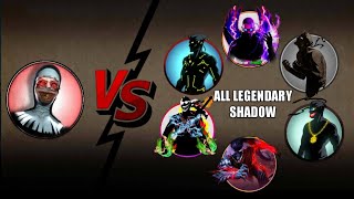 Evil Nun Vs All Legendary Shadow | Most Epic Video