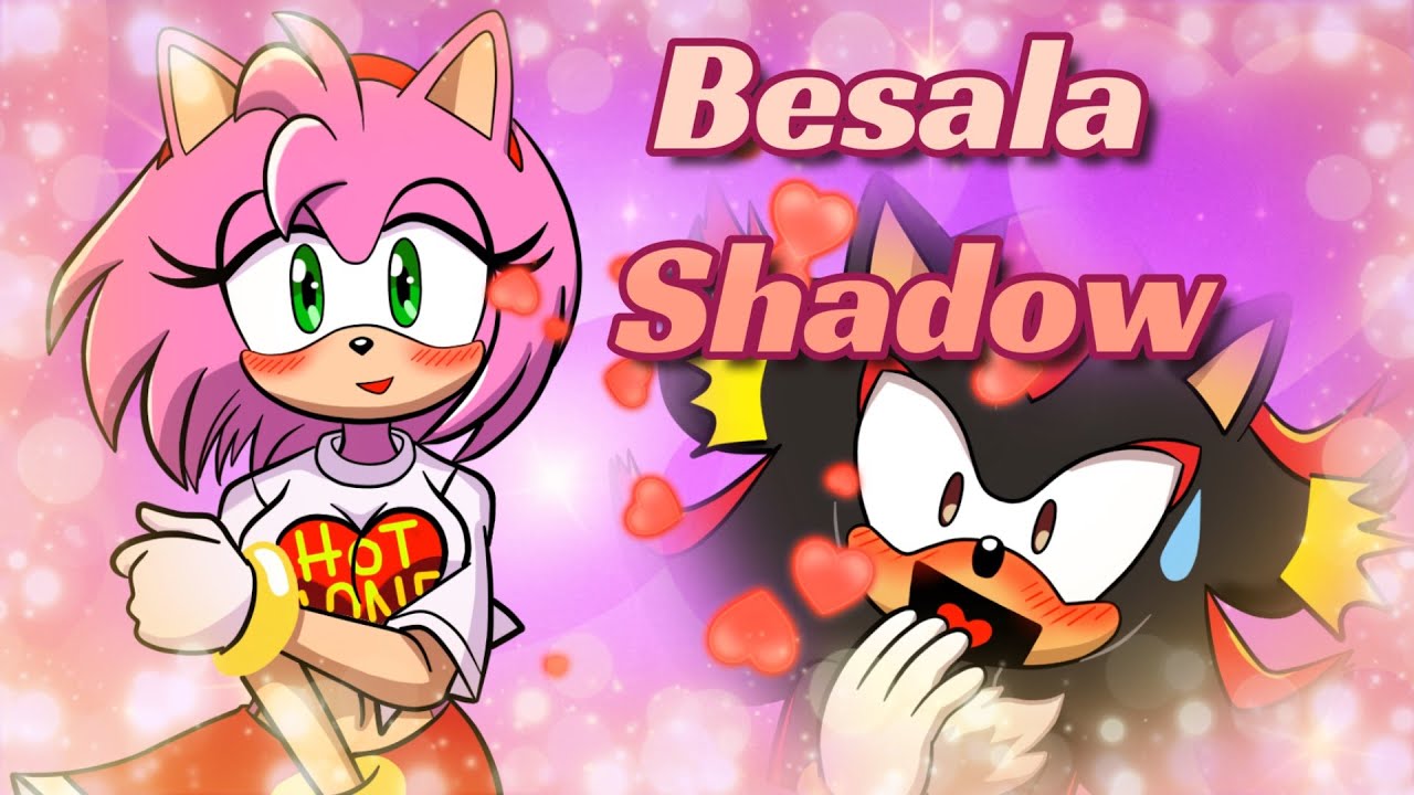 Bésala Shadow -SHADAMY- Amy Rose x Shadow the hedgehoge