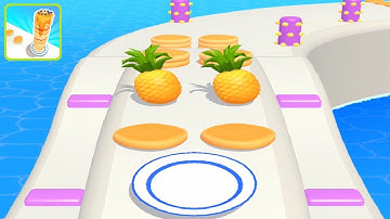 Pancake Run ! All Levels Gameplay (39-45) android, ios