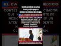 CONTESTA PRESIDENTA A INFORMACIÓN DE ECUADOR QUE INCITA QUE GENTE DE MÉXICO PODRÍA ATENTAR 🆚 NOBOA.