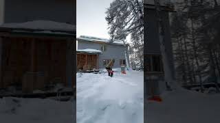 Famous life hack how to remove snow from the roof without climbing. Net Worth