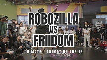 ROBOZILLA VS FRIIDOM | ANIMATION TOP 16 | UNIMATE DANCE 2024 4K