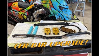 CFR Bar Upgrade! Installing Handlebars, Risers, Grips & Warmers on My 2024 Summit Turbo