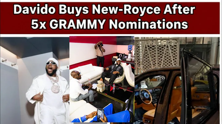 Davido Buys New Rolls-Royce After 5× GRAMMY Nominations