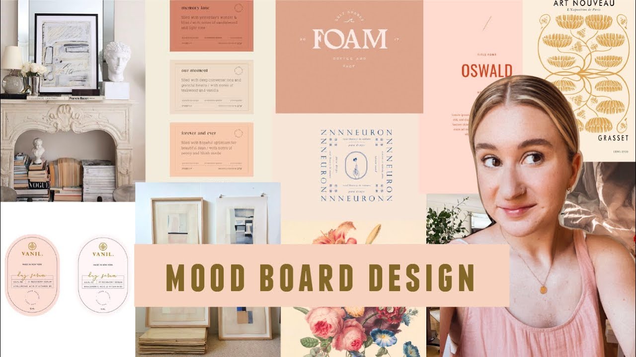 How to Make a Mood Board | Help Me Rebrand My Design Studio - YouTube