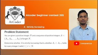 Atcoder Beginner Contest 395 A Strictly Increasing
