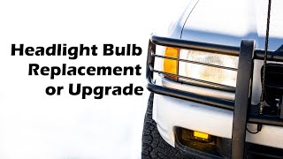 How to Replace or Upgrade Your Headlight Bulb (Honda Passport) (Isuzu Rodeo)
