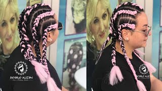 Hollanda Örgüsü Nasil Yapilir? How To Do A Dutch Brai̇d? Sebi̇le Altin